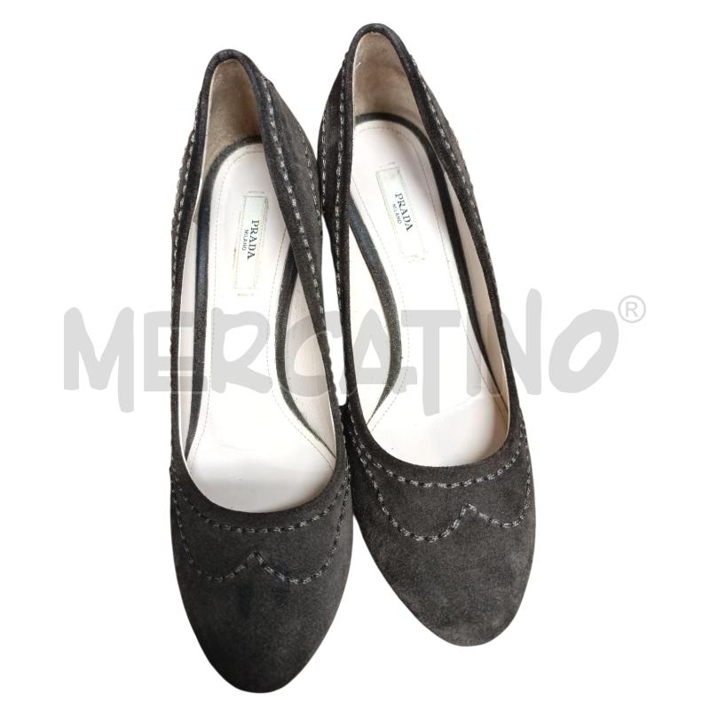 SCARPE DONNA TACCHI MARRONI PRADA  | Mercatino dell'Usato Chieri 2