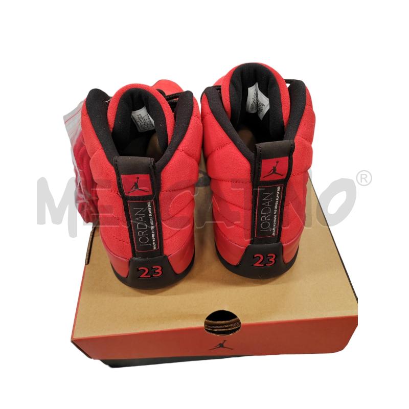 SCARPE UOMO BASKET NUOVE NIKE AIR JORDAN 12 RETRO ROSSO NERO | Mercatino dell'Usato Chieri 3