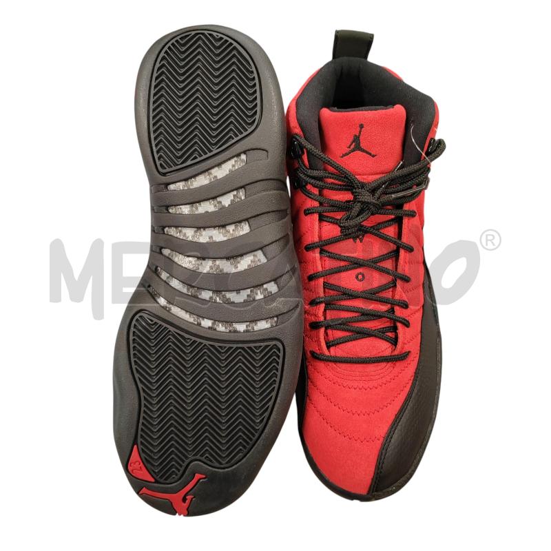 SCARPE UOMO BASKET NUOVE NIKE AIR JORDAN 12 RETRO ROSSO NERO | Mercatino dell'Usato Chieri 4