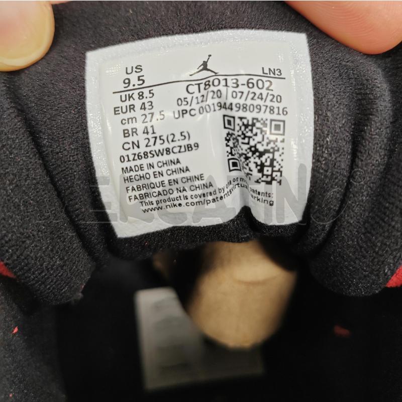 SCARPE UOMO BASKET NUOVE NIKE AIR JORDAN 12 RETRO ROSSO NERO | Mercatino dell'Usato Chieri 5