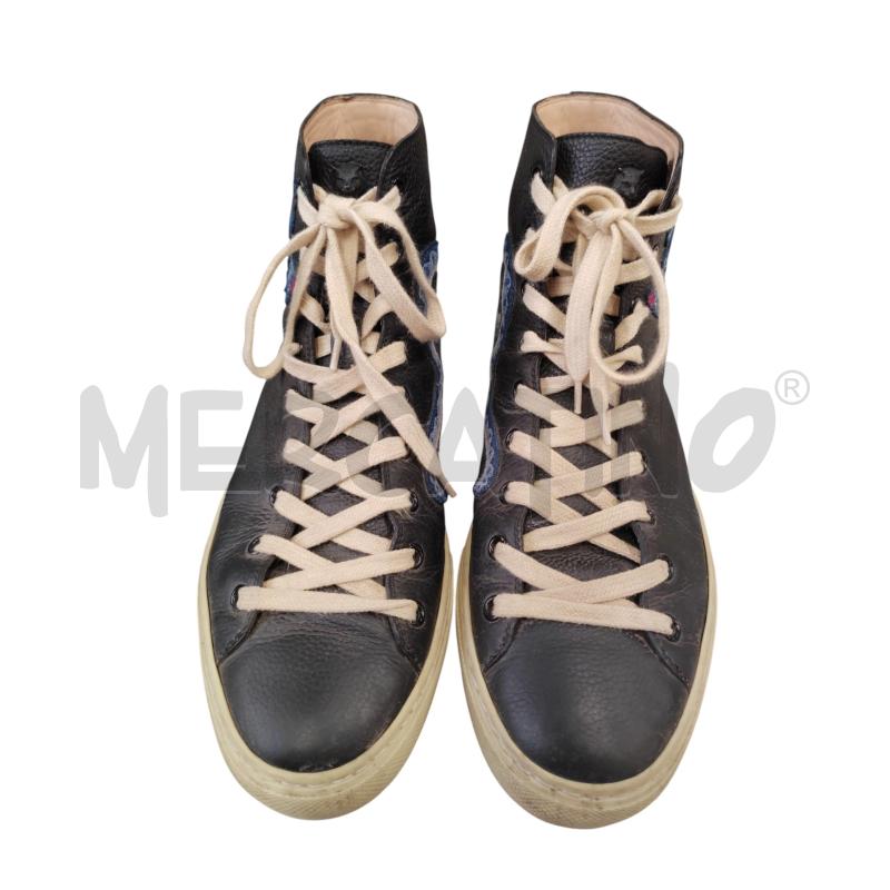 SCARPE UOMO NERE RICAMO DRAGONE BLU GUCCI | Mercatino dell'Usato Chieri 1