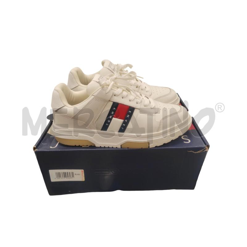 SCARPE UOMO TOMMY HILFIGER BIANCHE  | Mercatino dell'Usato Chieri 2