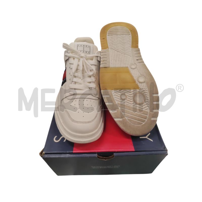 SCARPE UOMO TOMMY HILFIGER BIANCHE  | Mercatino dell'Usato Chieri 4