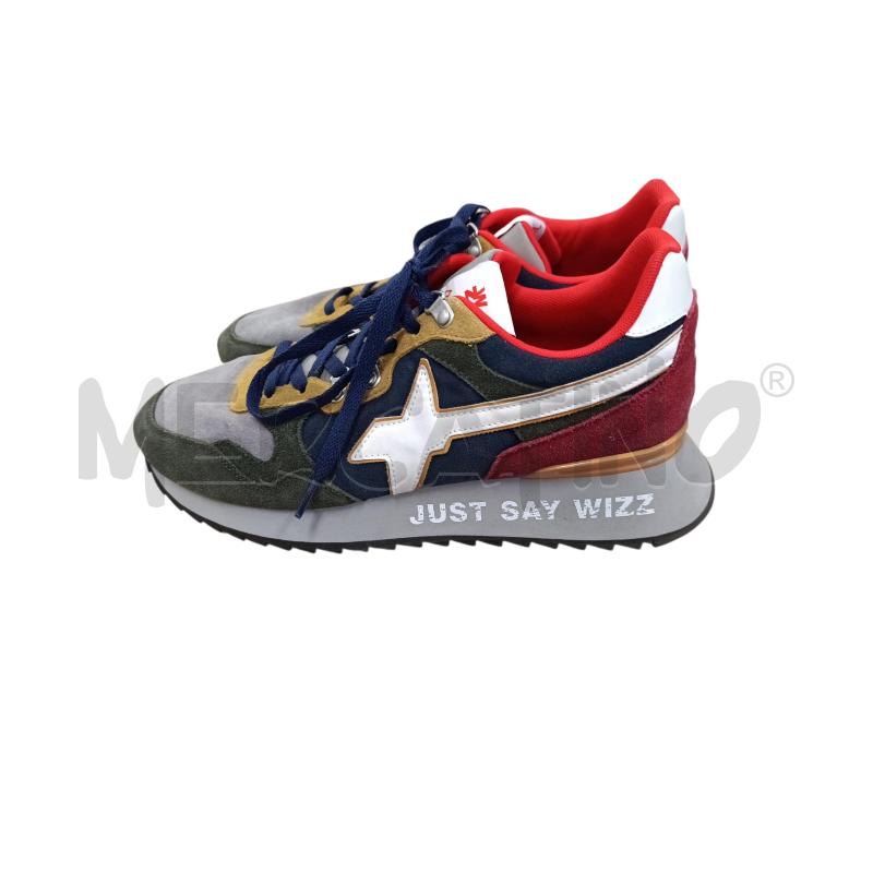 SCARPE UOMO WIZZ SCAMO BLU ROSSO  | Mercatino dell'Usato Chieri 2