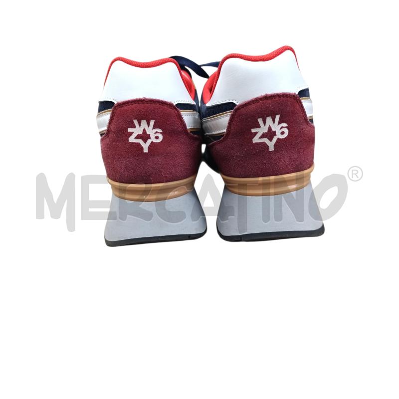 SCARPE UOMO WIZZ SCAMO BLU ROSSO  | Mercatino dell'Usato Chieri 3