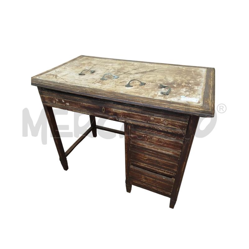 SCRIVANIA IN LEGNO DA RIVEDERE | Mercatino dell'Usato Chieri 1