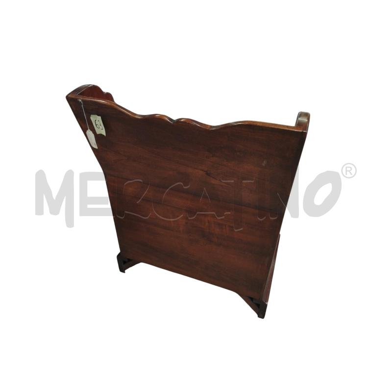 SEDIA LEGNO NOCE SCOMPARTO | Mercatino dell'Usato Chieri 3