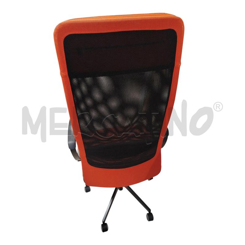SEDIA ROTELLE IKEA MARKUS ROSSA | Mercatino dell'Usato Chieri 2