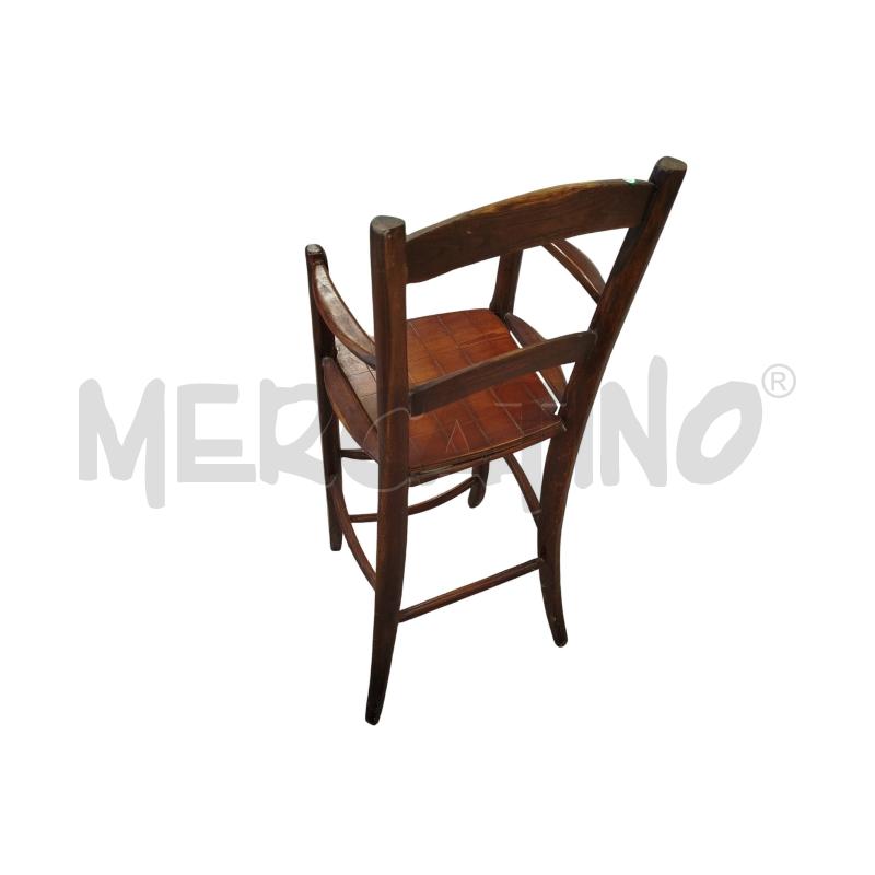 SEGGIOLINO D'EPOCA LEGNO | Mercatino dell'Usato Chieri 2