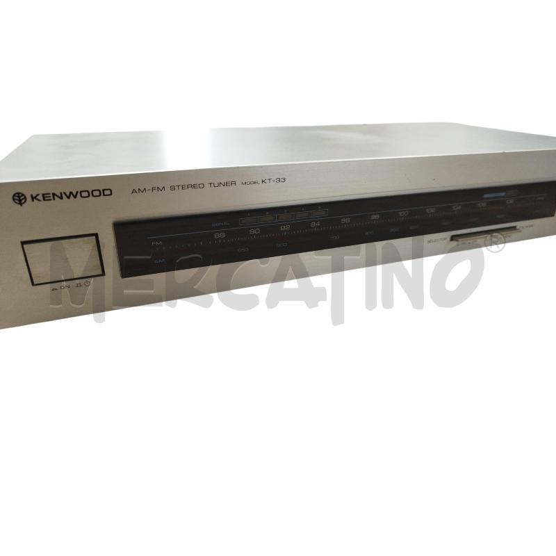 SINTONIZZATORE KENWOOD KT33 | Mercatino dell'Usato Chieri 2