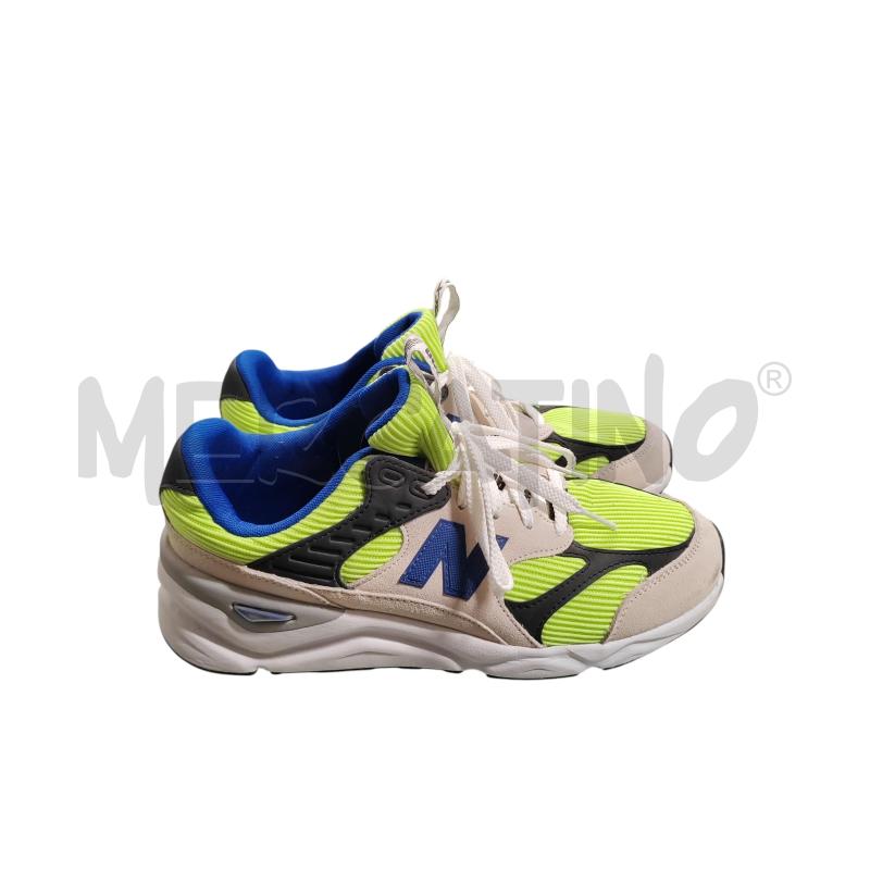 SNEAKERS UOMO NEW BALANCE GIALLO FLUO BEIGE BLU | Mercatino dell'Usato Chieri 2