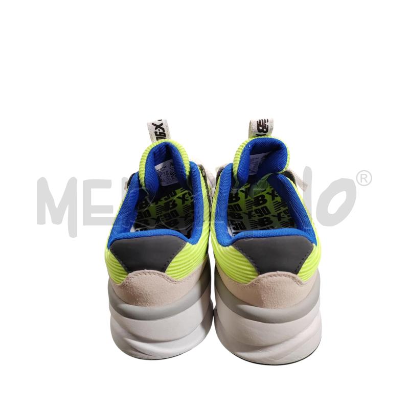 SNEAKERS UOMO NEW BALANCE GIALLO FLUO BEIGE BLU | Mercatino dell'Usato Chieri 3