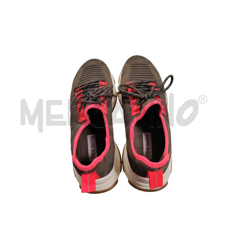 SNEAKERS UOMO VERDE INSERTI ARANCIO FLUO STEVE MADDEN | Mercatino dell'Usato Chieri 4