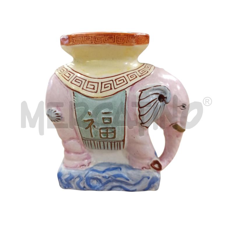 SOPRAMMOBILE ELEFANTE ARANCIO BLU ROSA | Mercatino dell'Usato Chieri 3