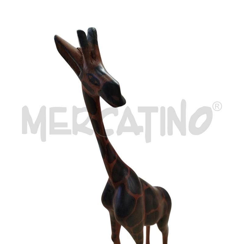 SOPRAMMOBILE GIRAFFA LEGNO 56 CM | Mercatino dell'Usato Chieri 1