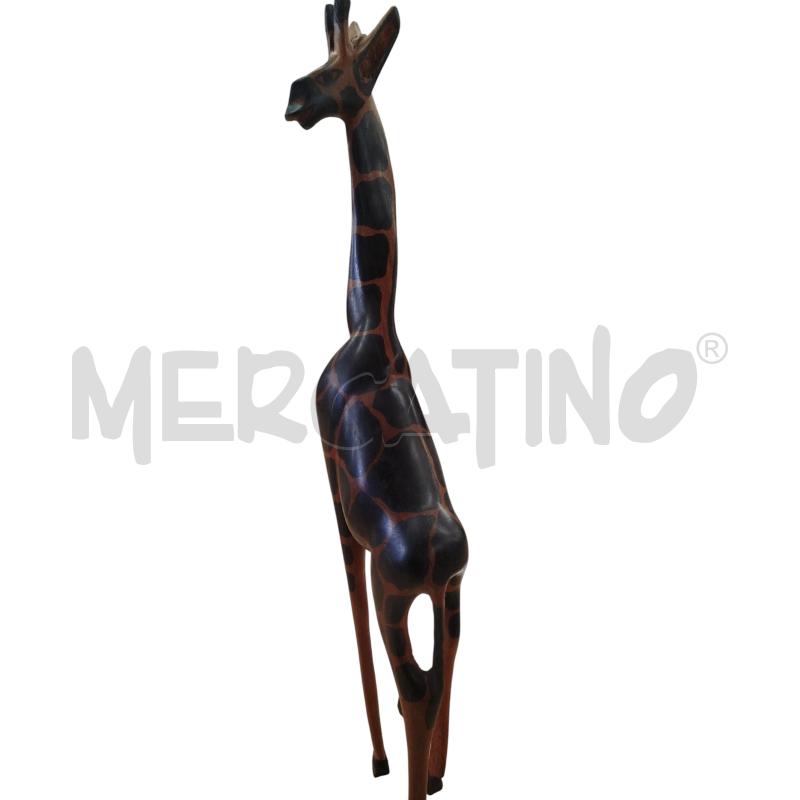 SOPRAMMOBILE GIRAFFA LEGNO 56 CM | Mercatino dell'Usato Chieri 2