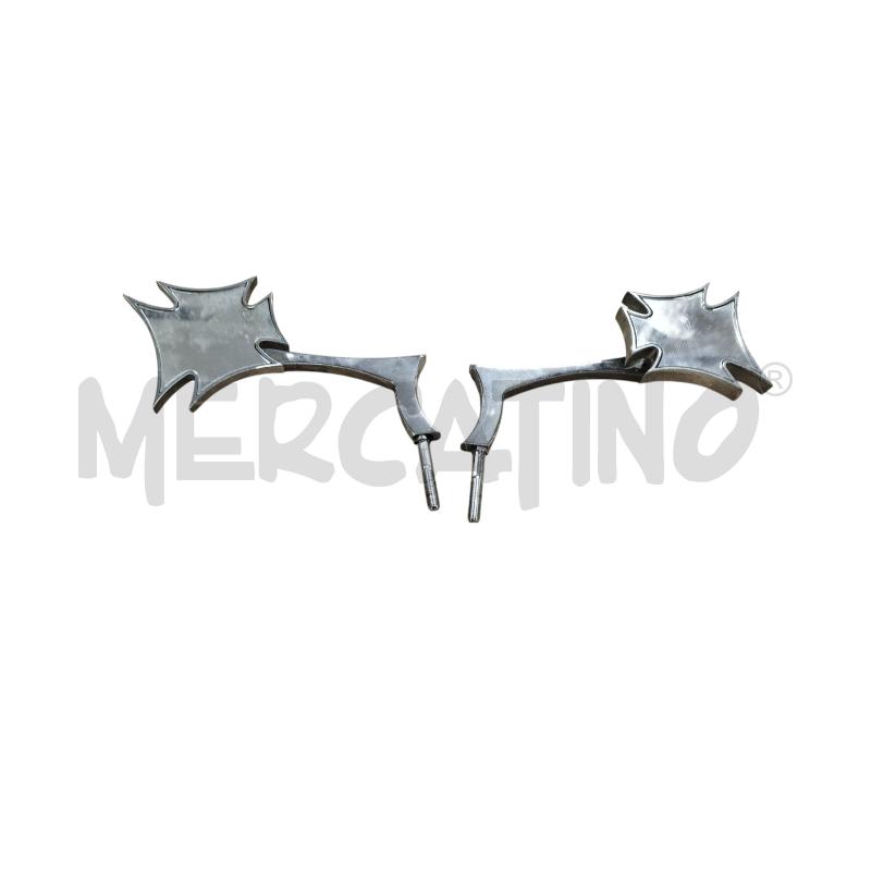 SPECCHIETTO COPPIA MOTO CROCE MALTESE | Mercatino dell'Usato Chieri 1