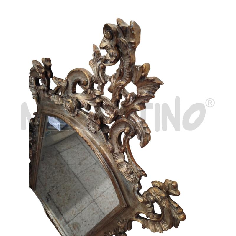 SPECCHIO CORNICE DORATA VERTICALE DORATA | Mercatino dell'Usato Chieri 1
