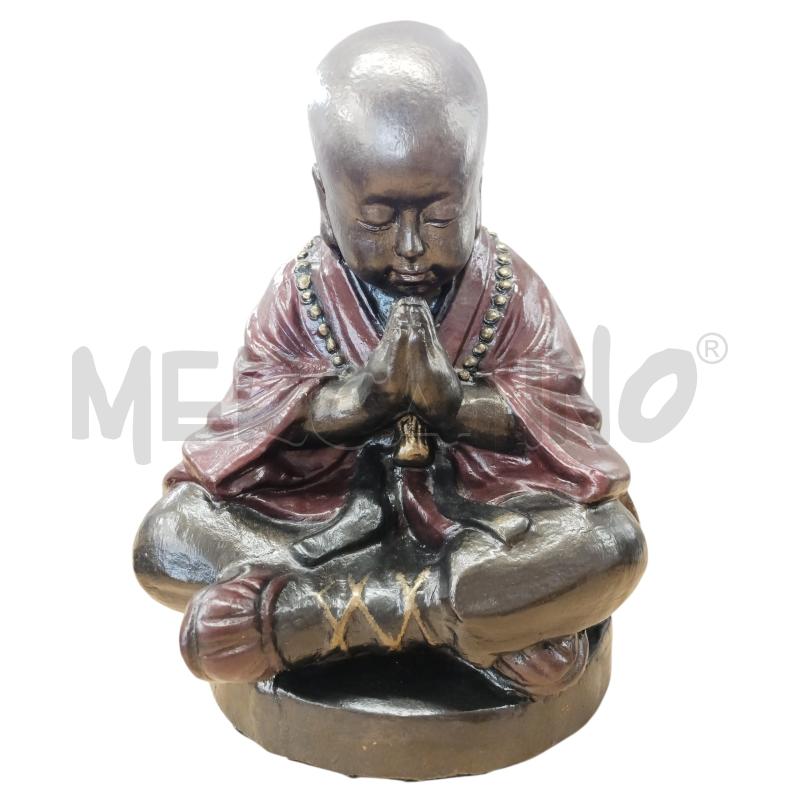 STATUA GRANDE MONACO H CIRCA 44.5CM TERRACOTTA | Mercatino dell'Usato Chieri 1