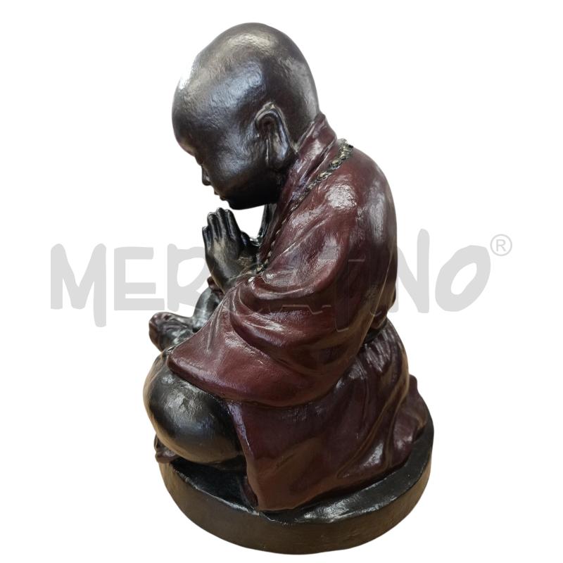STATUA GRANDE MONACO H CIRCA 44.5CM TERRACOTTA | Mercatino dell'Usato Chieri 2
