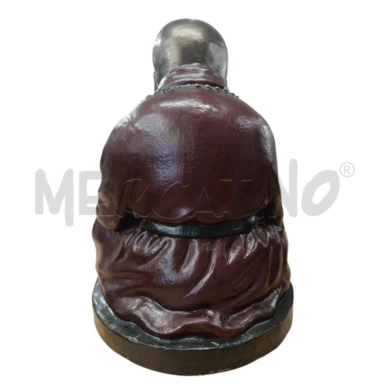STATUA GRANDE MONACO H CIRCA 44.5CM TERRACOTTA | Mercatino dell'Usato Chieri 3