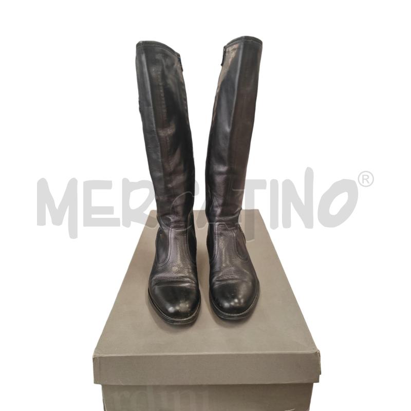 STIVALI DONNA NERI PELLE NERO GIARDINI | Mercatino dell'Usato Chieri 1