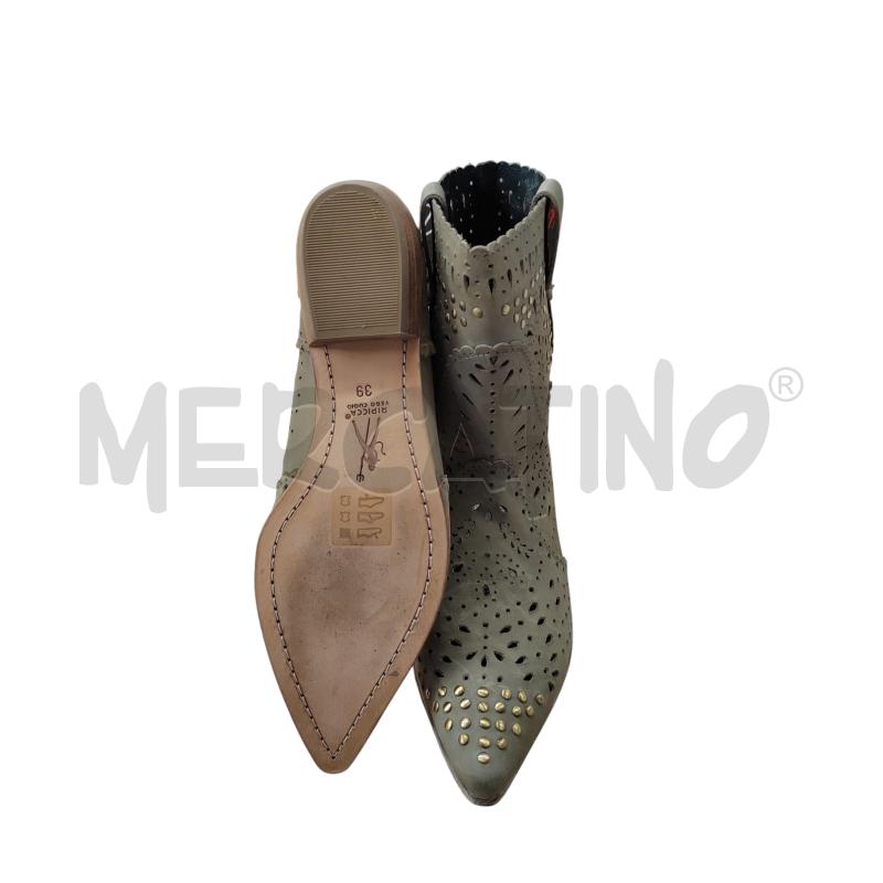 STIVALI DONNA VERDE TRAFORATO RIPICCA | Mercatino dell'Usato Chieri 4