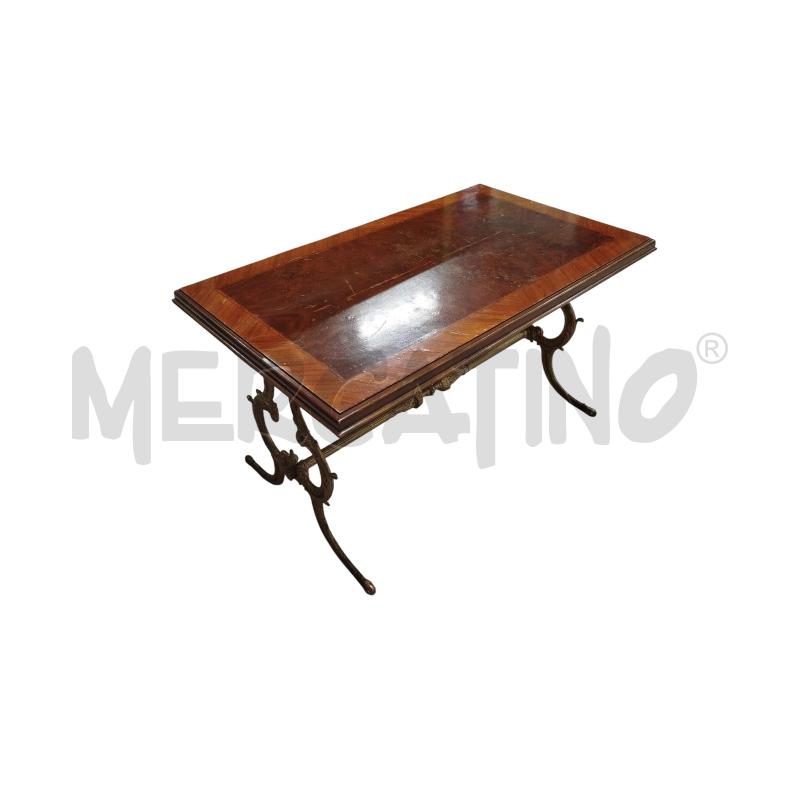 TAVOLINO BASE OTTONATA PIANO IMP. RADICA | Mercatino dell'Usato Chieri 1