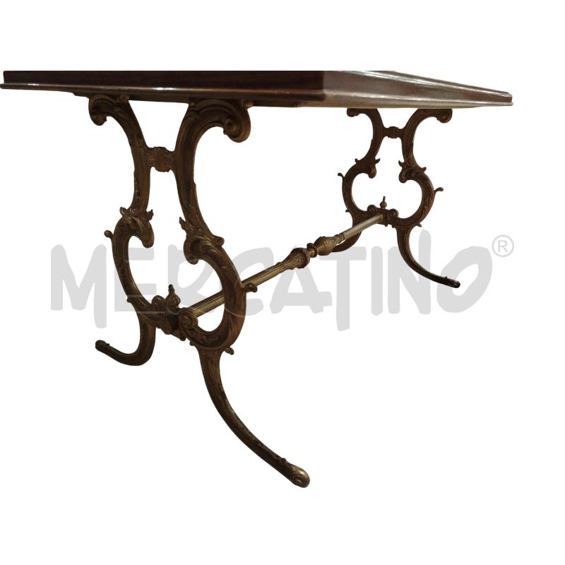 TAVOLINO BASE OTTONATA PIANO IMP. RADICA | Mercatino dell'Usato Chieri 2