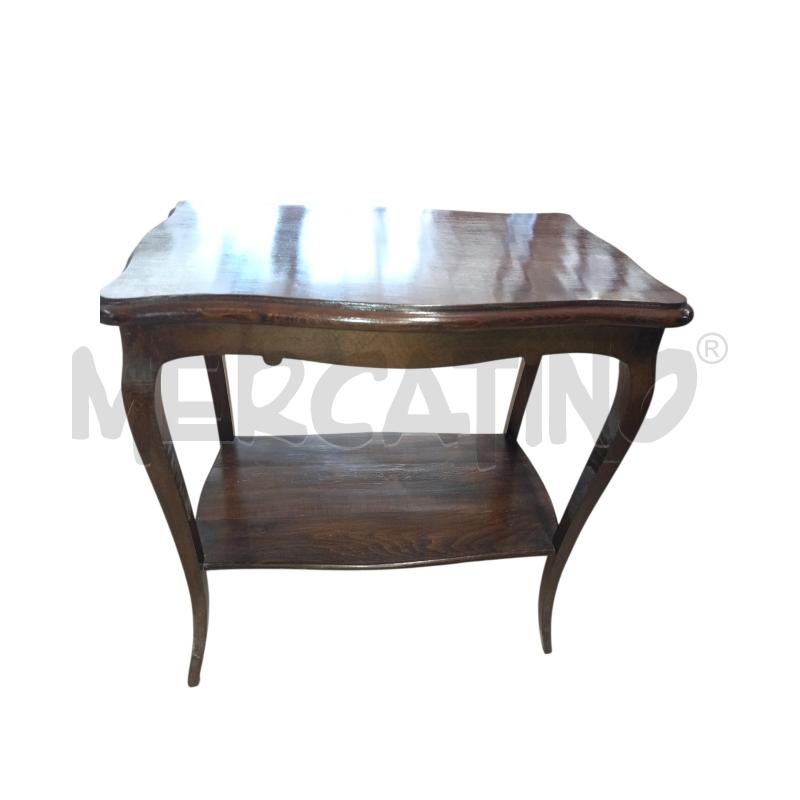 TAVOLINO LEGNO GAMBE ALTE | Mercatino dell'Usato Chieri 1
