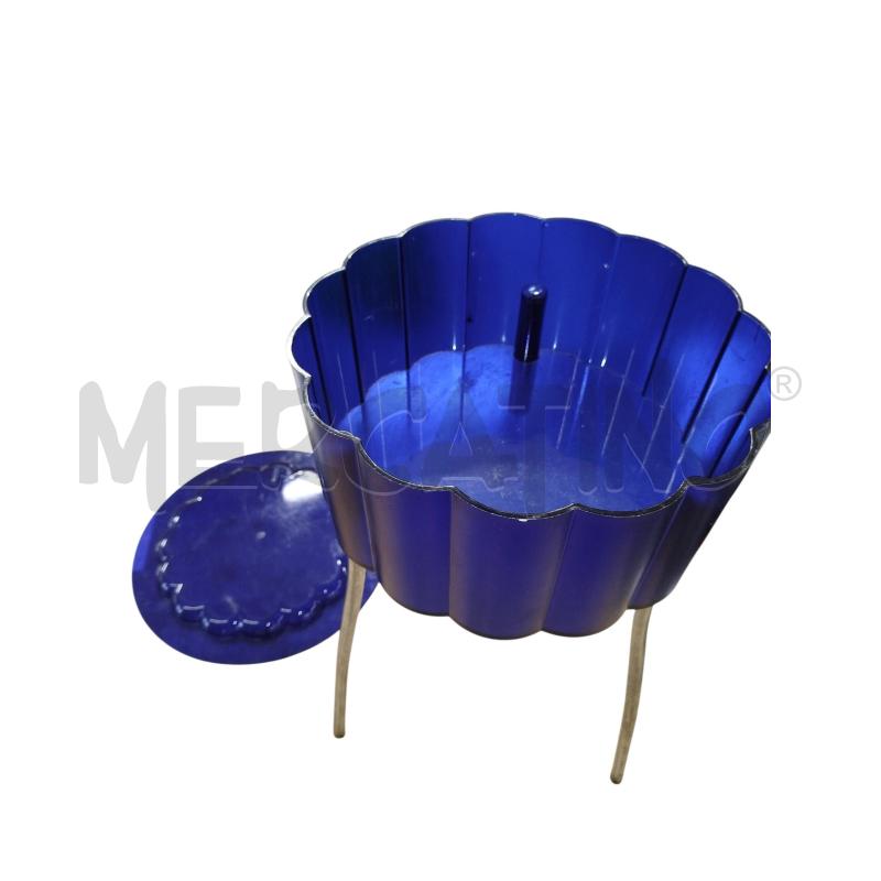 TAVOLINO VASSOIO PLASTICA BLU IKEA HATTEN | Mercatino dell'Usato Chieri 1