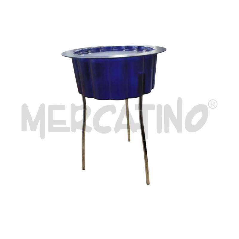 TAVOLINO VASSOIO PLASTICA BLU IKEA HATTEN | Mercatino dell'Usato Chieri 2