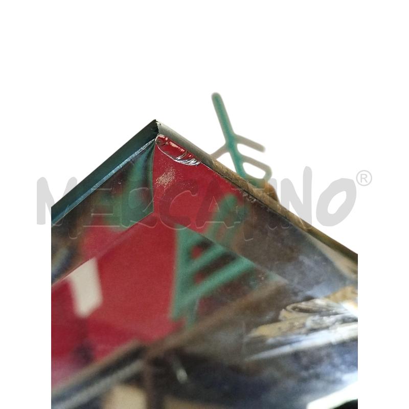 TAVOLO RETTANGOLARE BASE METALLO P CRISTALLO PICCOLO DIFETTO | Mercatino dell'Usato Chieri 3