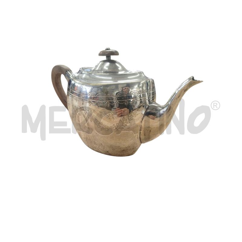 TEIERA METALLO R.F. MANICO E POMELLO LEGNO | Mercatino dell'Usato Chieri 1