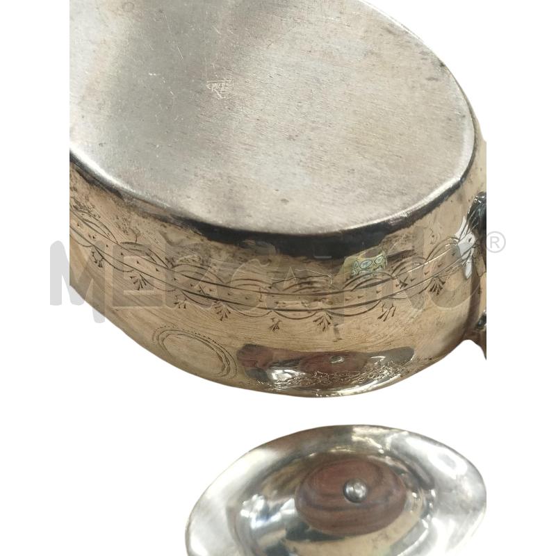 TEIERA METALLO R.F. MANICO E POMELLO LEGNO | Mercatino dell'Usato Chieri 3