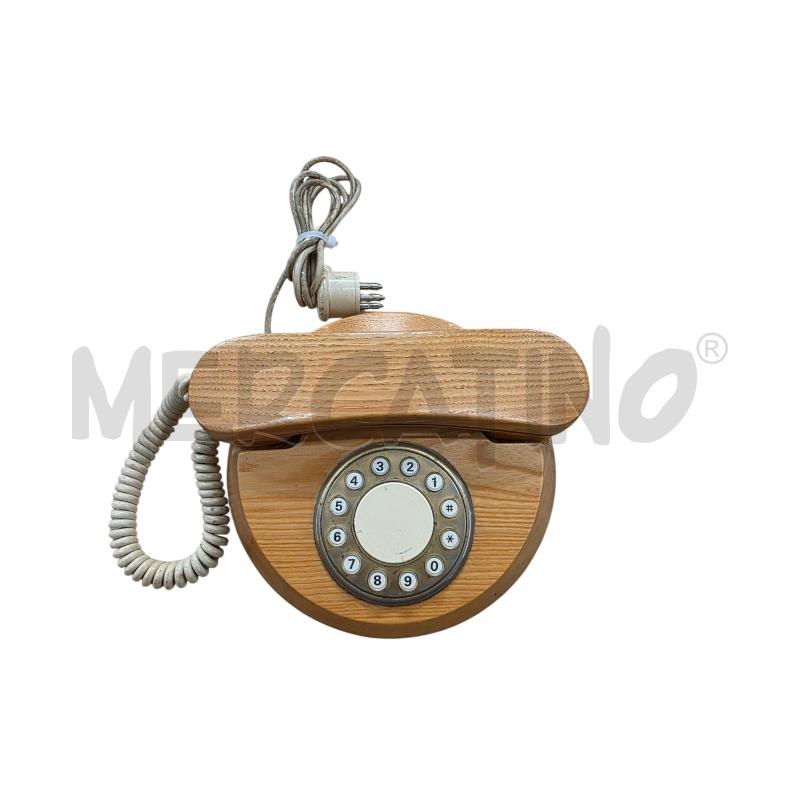 TELEFONO IN LEGNO TELECOM ANNI 70 | Mercatino dell'Usato Chieri 4