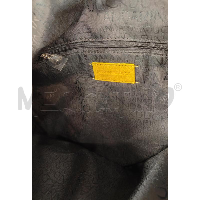 TRACOLLA DONNA NERA TESSUTO MANDARINA DUCK | Mercatino dell'Usato Chieri 5