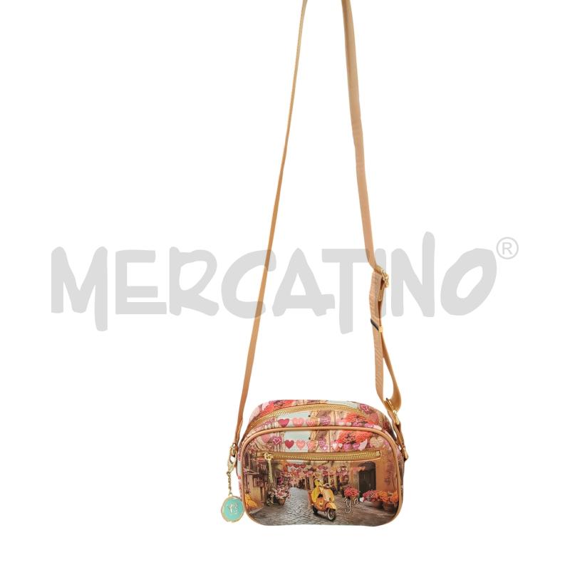 TRACOLLA DONNA Y NOT STRISCIONI CUORI FUCSIA ARANCIO | Mercatino dell'Usato Chieri 2