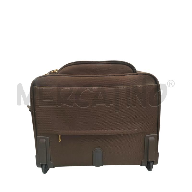 TROLLEY PICCOLO MARRONE SAMSONITE CON TRACOLLA | Mercatino dell'Usato Chieri 4
