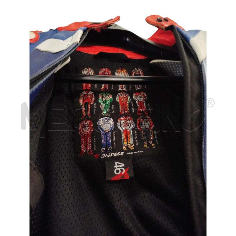 TUTA MOTO DAINESE T3 ARANCIONE BLU MODULARE | Mercatino dell'Usato Chieri 4