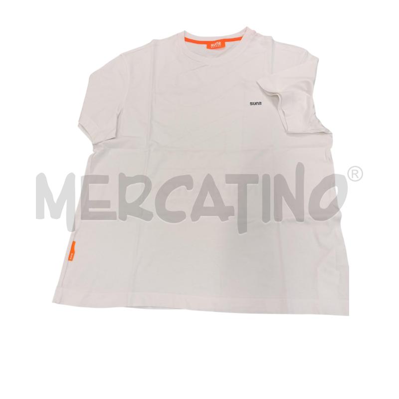 T SHIRT UOMO SUNS BIANCO  | Mercatino dell'Usato Chieri 1