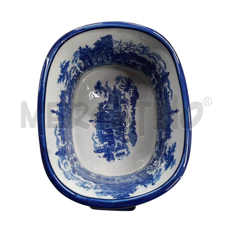 VASO BIANCO BLU 2 MANICI  | Mercatino dell'Usato Chieri 2