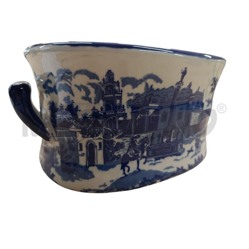 VASO BIANCO BLU 2 MANICI  | Mercatino dell'Usato Chieri 4