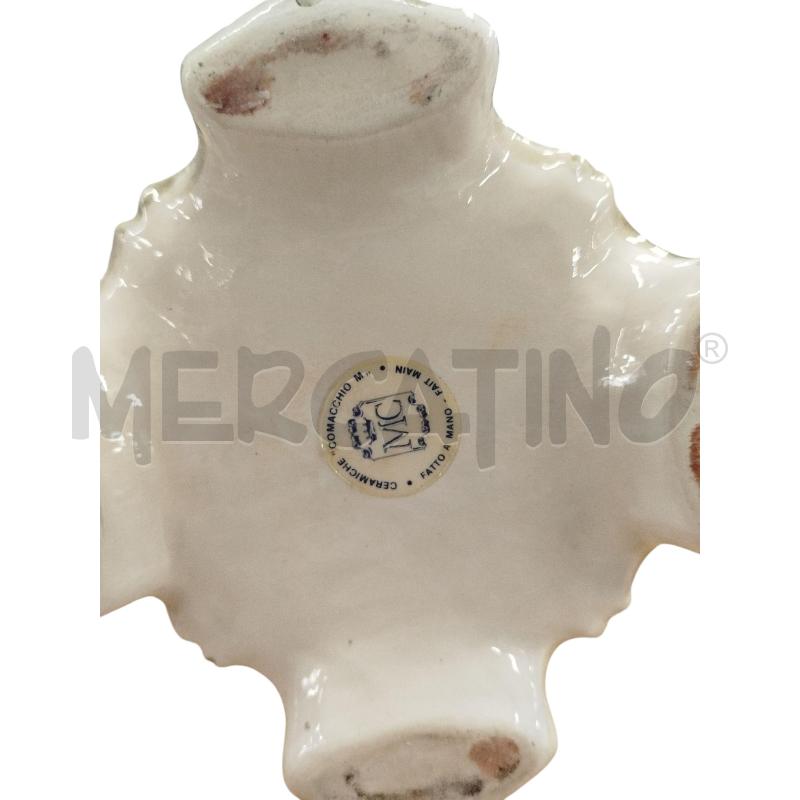 VASO DOPPIO MANICO LAVORATO FIORI RILIEVO | Mercatino dell'Usato Chieri 3