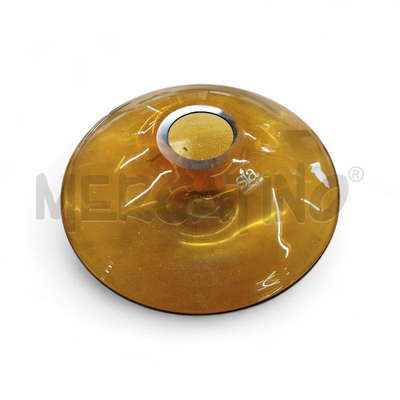 VASO IN VETRO BRONZATO SIA  | Mercatino dell'Usato Chieri 2