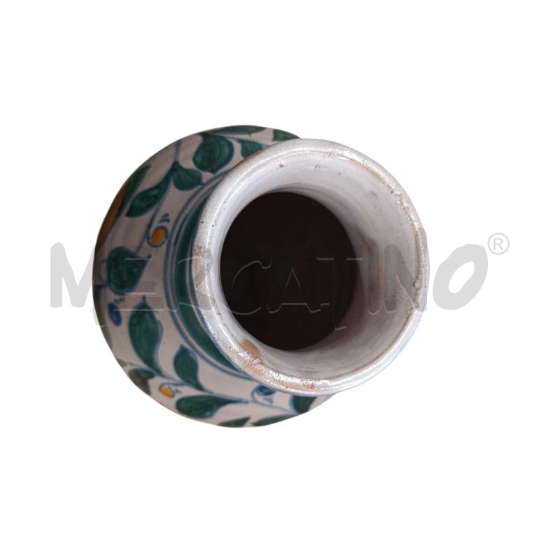 VASO TERRACOTTA DECORO LIMONI | Mercatino dell'Usato Chieri 2