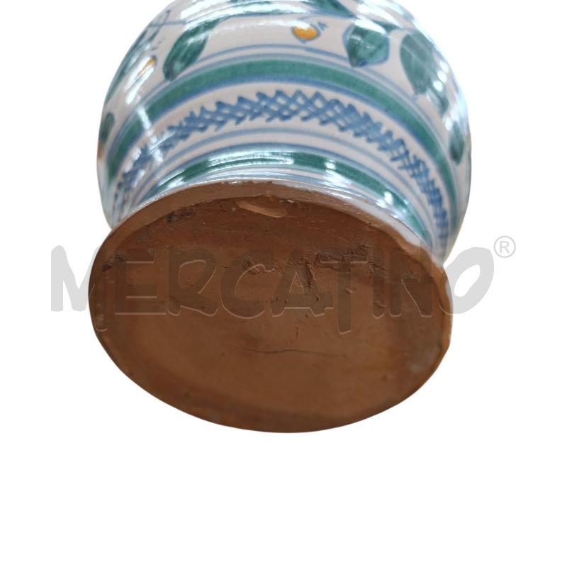 VASO TERRACOTTA DECORO LIMONI | Mercatino dell'Usato Chieri 3