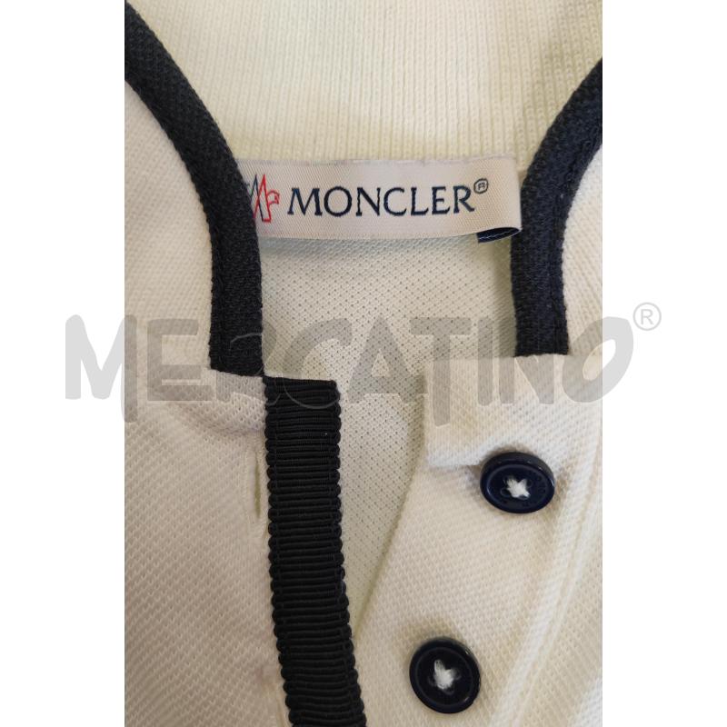 VESTITO BAMBINO BIANCO-BLU MONCLER | Mercatino dell'Usato Chieri 2