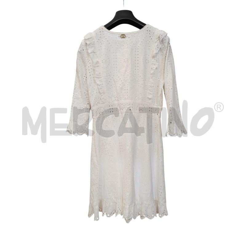 VESTITO DONNA BIANCO SANGALLO TWINSET | Mercatino dell'Usato Chieri 2