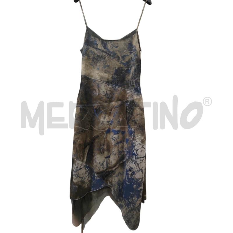 VESTITO DONNA FANT VERDONE BLU BEIGE ROBERTO SCARPA | Mercatino dell'Usato Chieri 2